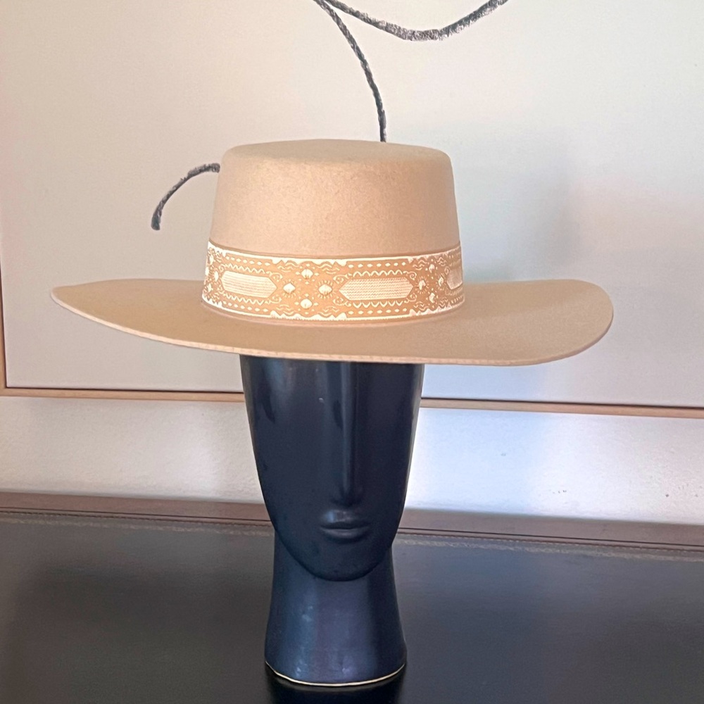 Lack of Color Rancher Hat - Beige, Size Small, Exquisite Quality, Never Worn